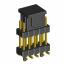 2208SMDI-10G-3090-CG вилка открытая прямая двухрядная приподнятая с направляющими на плату для поверхностного (SMD) монтажа с захватом; шаг 2,00 x 2,00 мм; (2x5) конт.