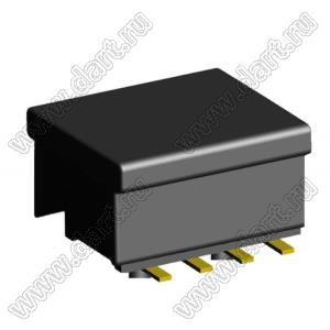 2192SM4-008G-CP розетка двухрядная на плату для поверхностного (SMD) монтажа с захватом; шаг 1,00 x 1,00 мм; (2x4) конт.