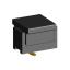 2209SM-02G-B2-PCP розетка прямая однорядная на плату для поверхностного (SMD) монтажа с захватом; шаг 2,00 x 2,00 мм; (1x2) конт.