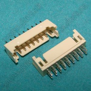 A2002-09AX2 (PHD-2*9A, B18B-PHDSS) вилка двухрядная прямая на плату; шаг 2,00мм; 2,00x2,00мм; 2x9-конт.