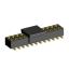 2200TB-24G-SM-23-PCP розетка прямая двухрядная (гнездо) на плату для поверхностного (SMD) монтажа с обратным входом и захватом, шаг 1,27x1,27мм, h=2,3мм; 2x12конт.