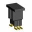 2206PB-006G-SM-2838-CP вилка открытая прямая двухрядная на плату для поверхностного (SMD) монтажа с захватом; шаг 1,27 x 2,54 мм; (2x3) конт.