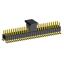 2206PB-058G-SM-2838-CP вилка открытая прямая двухрядная на плату для поверхностного (SMD) монтажа с захватом; шаг 1,27 x 2,54 мм; (2x29) конт.