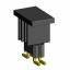 2206PB-004G-SM-2838-CP вилка открытая прямая двухрядная на плату для поверхностного (SMD) монтажа с захватом; шаг 1,27 x 2,54 мм; (2x2) конт.