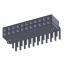 4200WR-F-2X11P (MF-2x11R, Mini-Fit Jr.™ MOLEX 39300220) вилка угловая двухрядная с направляющими в плату; шаг 4,2мм; 2x11-конт.