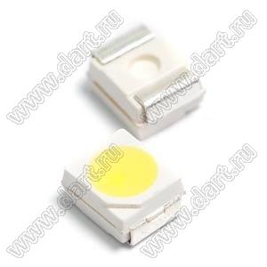BLSMD3528 (3…4LM) светодиод SMD; типоразмер PLCC 3528; 0,06Вт; белый; 2700…8500К; 20мА; 3…4лм