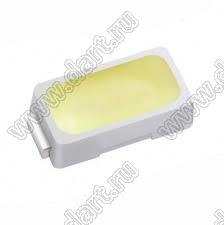 3014H431W-S1-08-HR3 светодиод SMD для поверхностного монтажа; типоразмер 3014; холодный белый; 6000К; Φν=11,0-12,0лм; 2θ½=120°