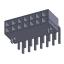 4200WR-F-2X07P (MF-2x07R, Mini-Fit Jr.™ MOLEX 39300140) вилка угловая двухрядная с направляющими в плату; шаг 4,2мм; 2x7-конт.