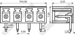 KF2EDG15R-5.08 серия