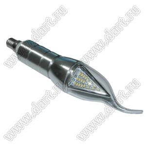 E14-60LED3014-5W-G лампа светодиодная; E14; P=5Вт; U=220В