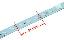 BLLINE-1000-PCB7020(1)-72-12V светодиодная линейка на алюминиевой плате для подсветки витрин на ЧИП светододах SMD7020, 72 светодиода, длина 1 метр