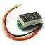 BLDAC-4017 вольтметр цифровой 0-100V с 3-х разрядным светодиодным дисплеем 0,36"; цвет излучения зеленый