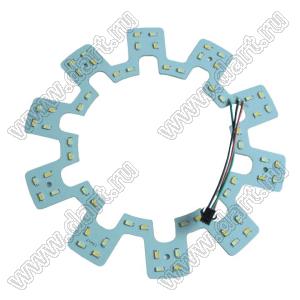 BL-15Wx2 плата с белыми светодиодами SMD5730 для замены ламп в круглых потолочных светильниках; D=224мм; 60LEDs; 5730; теплый/холодный