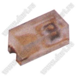BT16-2133UFD 0402 ЧИП светодиод; типоразмер 0402; 120°; розовый; X=0,38; IV=80мКд; Y=0,18
