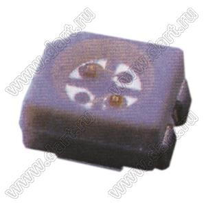 KTR-3528SURCSUGC (BT67-2201SURSYGC) чИП светодиод двуцветный; типоразмер PLCC 3528; красный/зеленый; 624/572нм; 60мКд; 130°; 220/