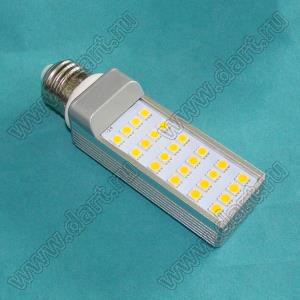 24L-WW-5050-5W лампа светодиодная; 24 LED 5050; P=5Вт; E27; цвет излучения теплый белый; 125x35x35мм
