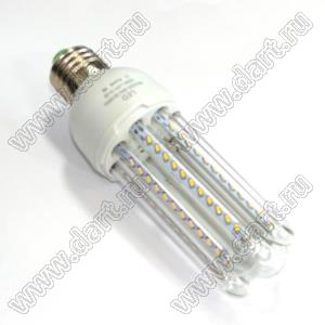 96L3014-WW-9W лампа светодиодная; 96 LED 3014; P=9Вт; E27; цвет излучения теплый белый; D48xL147мм