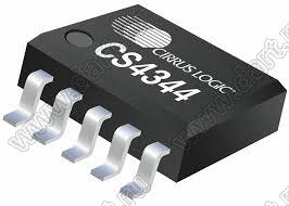 CS4344-CZZ (TSSOP10) микросхема преобразователь стерео ЦАП 24-бит, 192 кГц