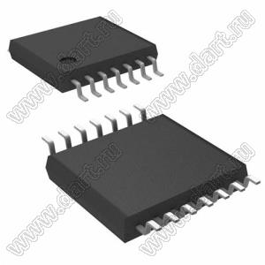 MSP430G2352IPW14R (TSSOP-14) микросхема микроконтроллер со смешанным сигналом; Uпит.=1,8…3,6В; Tраб. -40...+85°C