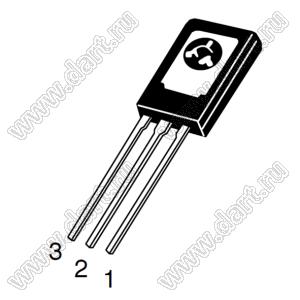 C106BG (TO-225-3) тиристор; Itrms=4А; Vdrm=200В