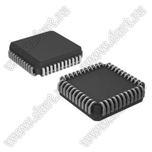 AT27C1024-45JU (PLCC44) микросхема памяти OTP EPROM; 1Mb (64K x 16); 45нс; Uпит.=5,0В; -40...85°C