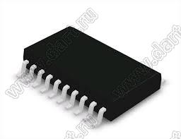 ATtiny1634R-SU (SOIC20) микросхема 8-битный AVR микроконтроллер; 16KB (FLASH); 12МГц; Uпит.=1,8...5,5В; -40...+85°C