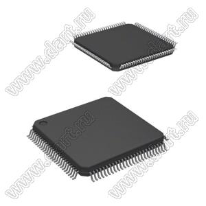 ATSAM4S16CA-AU (LQFP100) микросхема SMART ARM-based MCU микроконтроллер; 1024KB (FLASH); 128KB (SRAM); -40...+85°C