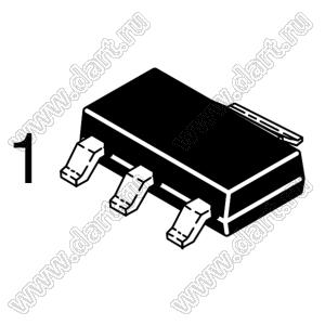 MCR08MT1G (SOT-223-4) тиристор; Itrms=0,8А; Vdrm=600В