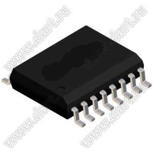 AT89LP216-20SU (SOIC-16) микросхема 8-битный AVR микроконтроллер; 2KB (HIGH SPEED FLASH); 20МГц; Uпит.=2,4...5,5В; -40...+85°C