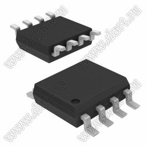 TPS2066DR (SOIC-8) микросхема 2 аналоговых переключателя; Uпит.=2,7...5,5В; Imax=1А; R=70…150мОм; Tраб. -40...+125°C
