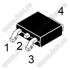 MCR708AT4G (TO-252/DPAK) тиристор; Itrms=4А; Vdrm=600В