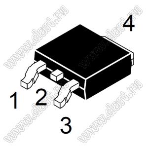 MCR8DSMT4G (TO-252/DPAK) тиристор; Itrms=8А; Vdrm=600В