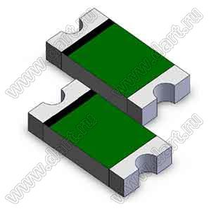 SMD1206-100 предохранитель самовосстанавливающийся SMD; IH=1,00А; IT=1,80А; VAC max.=6В