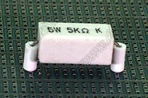 PW-9 подставка под резистор; полибутилентерефталат; A=4,4мм; B=1,6мм; C=7,0мм