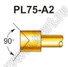 PL75-A2 игла подпружиненная