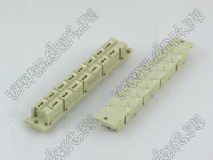 9001-5215151TA (DIN 41612-15AB-FS, CRFH159AVA0, HARTING 09062152812) розетка прямая 2-х рядная; 15-конт.; P=5,08мм