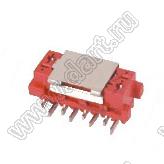 DS1015-06-08R6 (7-2178711-8) розетка SMD IDC Micro Match; шаг 2,54x1,27мм; 8-конт.