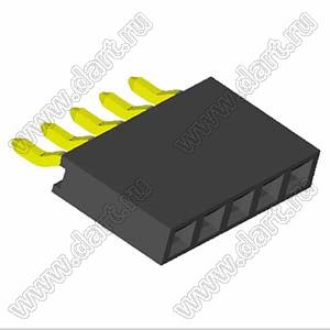 BF088-05-A-L-D разъем кабель-плата; P=2,0мм; 5-конт.