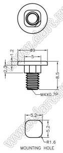 LEMA-2F (set LEMA-2 + TF-807I + M-4F) световод; поликарбонат (UL); прозрачный