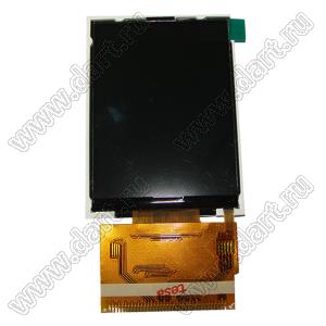 AT280A3703D модуль TFT-LCD RGB; 2,8"дюйм; 320x240пикс.; ярк.=270кд/кв.м.; контраст.=400:1; Uп=3,3В