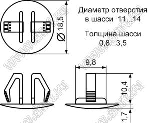 MBWK (заглушки круглых отверстий)