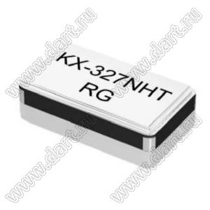 32.768 kHz (SMD3215, KX-327NHT) резонатор кварцевый SMD; F=32768Гц; C max.=12,5пФ (±20%)