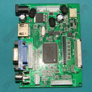 PCB800099-V.9 контроллер модуля ЖК: 2AV-1VGA-HDMI-TTL-50PIN-LVDS-ACC
