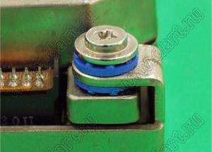 TGM-14G(BU) амортизатор под винт для жесткого диска; термопластичный эластомер; синий