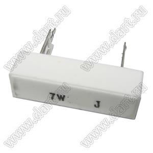 SQZ 7W 1R0 J (5%) резистор керамический; 7Вт; 1(Ом); 5%