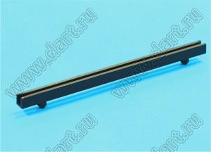BCG-450(B) направляющая платы; L=114,3мм; нейлон-66 (UL); черный