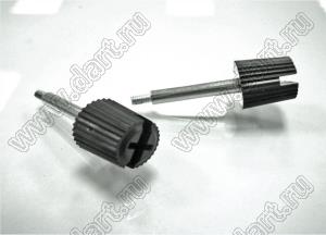 GPE2-30B(NL винт металлический с пластиковой головкой; M2x0.4P; поликарбонат PC + пластик ABS (UL); черный