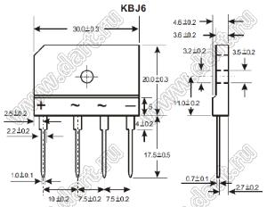 KBJ8005...KBJ810 серия