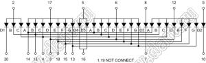 BJ3431BH индикатор светодиодный; 0.31"; 3,5-разр.; 7-сегм.; красный; общий анод