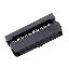 4400-20SR (IDC2-20F, DS1017-20NA2B) розетка IDC, шаг 2,0x2,0мм на плоский кабель (шлейф), имеющий шаг 1,0 мм; 2x10-конт.